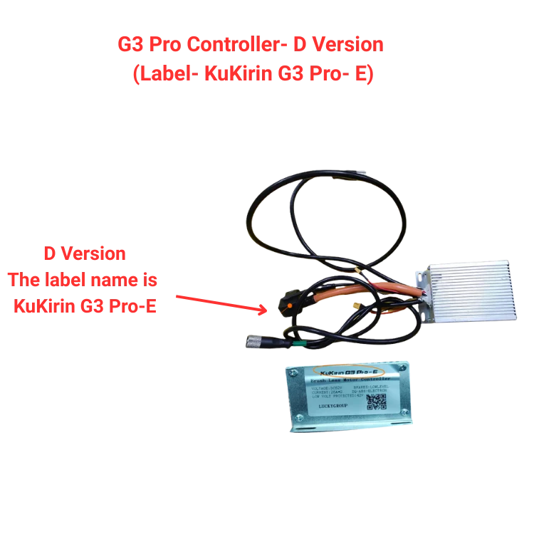 G3 Pro Controller- D-version (etikett- KuKirin G3 Pro- E)