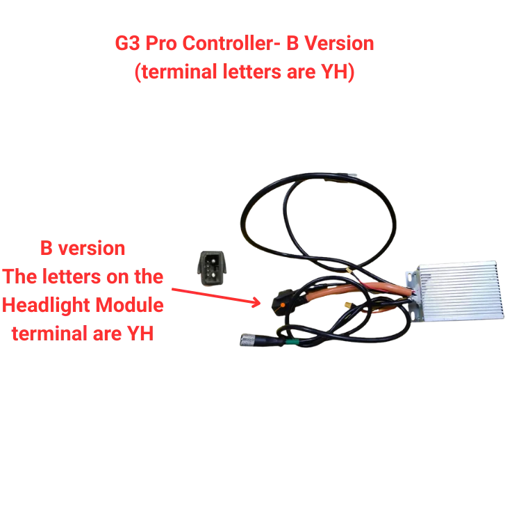 G3 Pro Controller – B-version (terminalbokstäverna är YH)