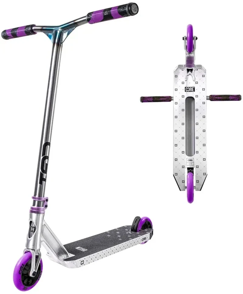 Core CG1 Trick Sparkcykel (Raw/Purple)