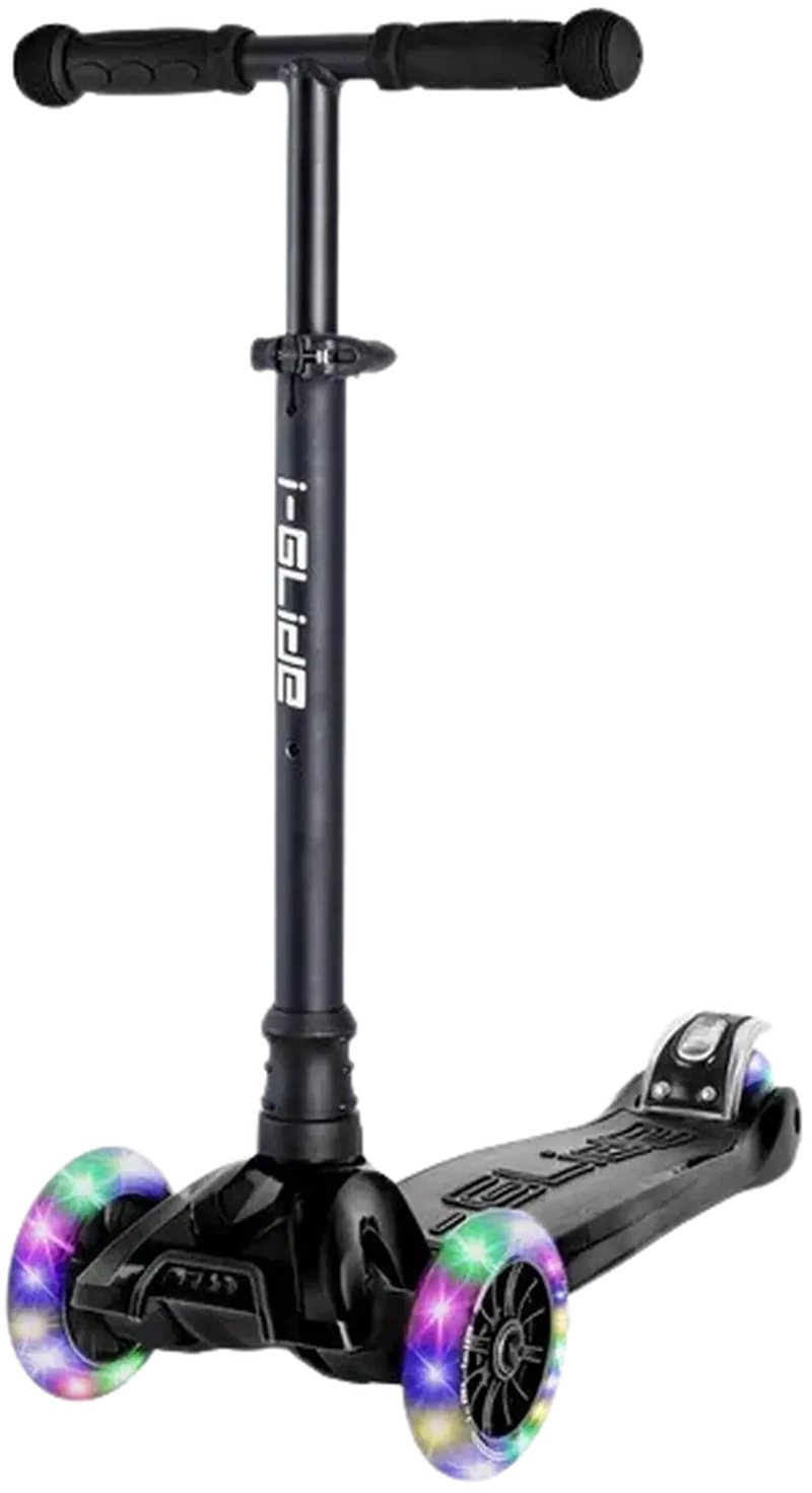 i-Glide 3 Wheel Sparkcykel Barn (Black)