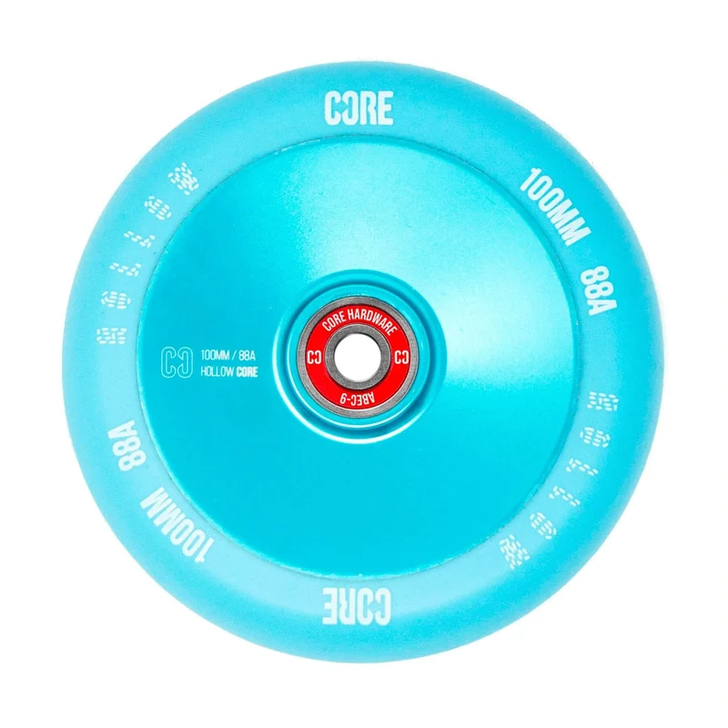 CORE Hollow Stunt Scooter Wheel 100mm - Mint Blue