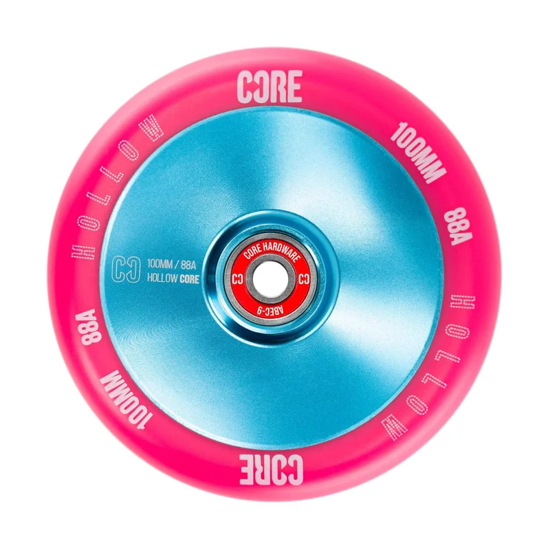 CORE Hollow Stunt Scooter Wheel 100mm - Pink/Blue