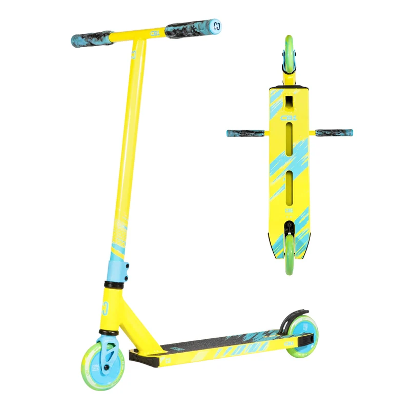 CORE CB1 Complete Scooter - Neon/Blue