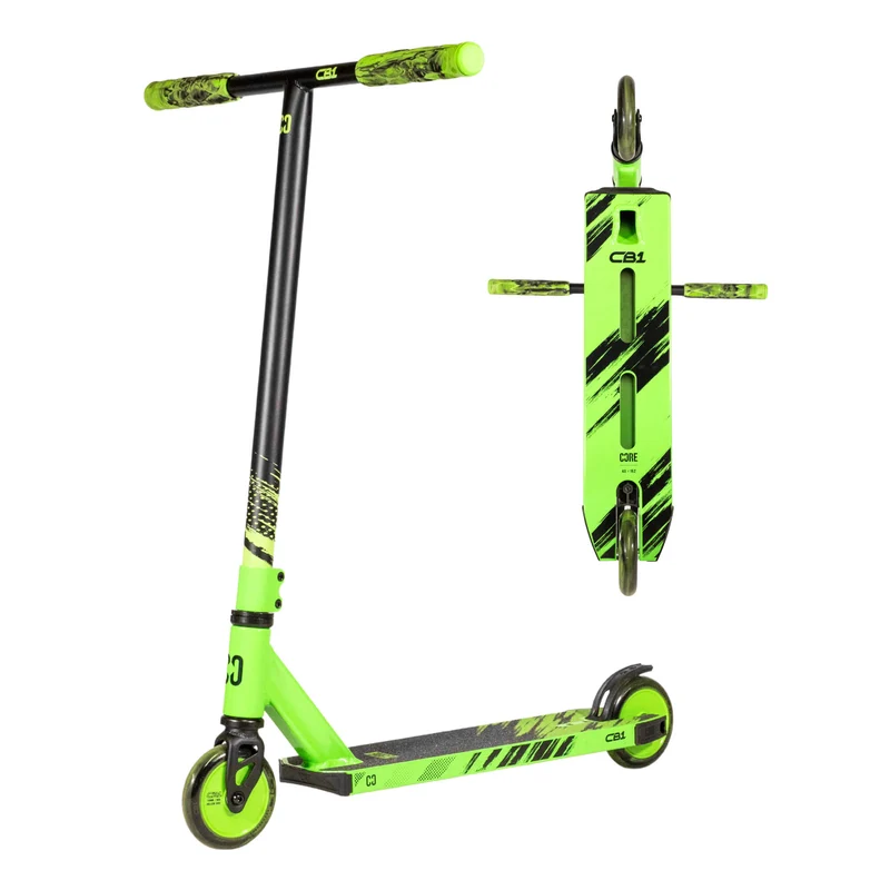 CORE CB1 Complete Scooter - Black/Green