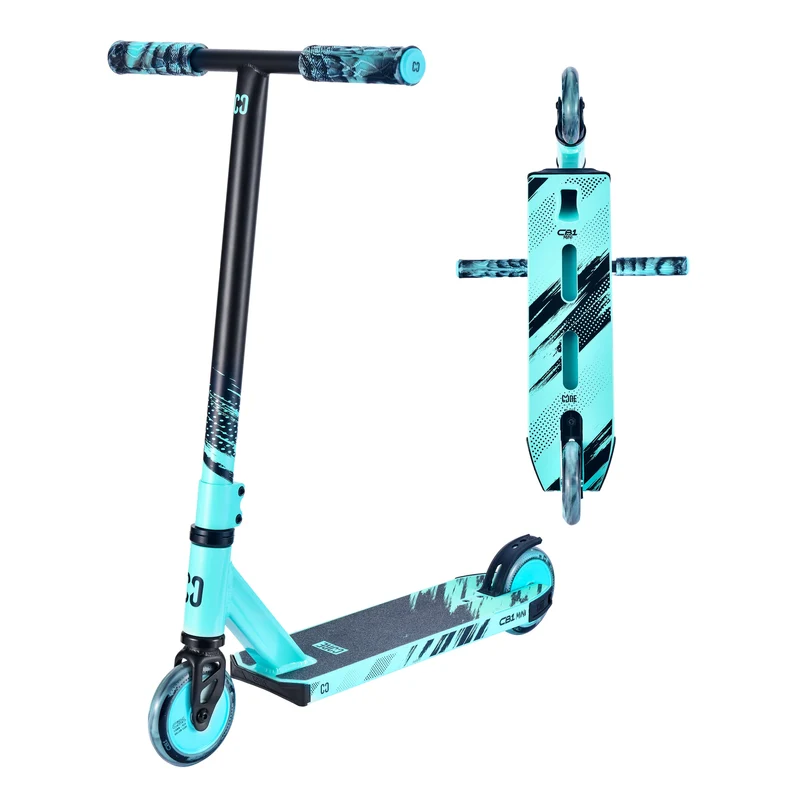 CORE CB1 Mini Complete Scooter - Black/Teal