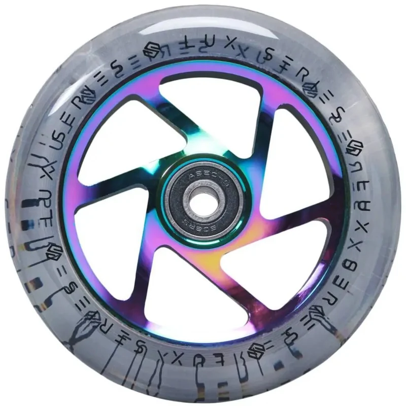 Striker Lux Clear Sparkcykel Hjul (Rainbow)