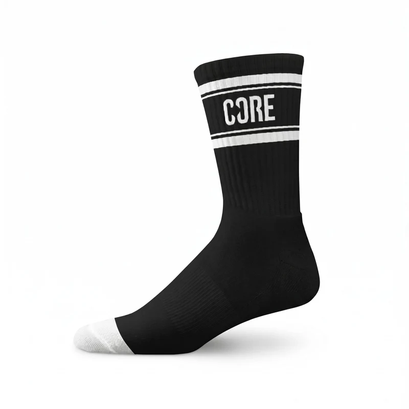 CORE Skate Socks Performance Crew - Classic, Black