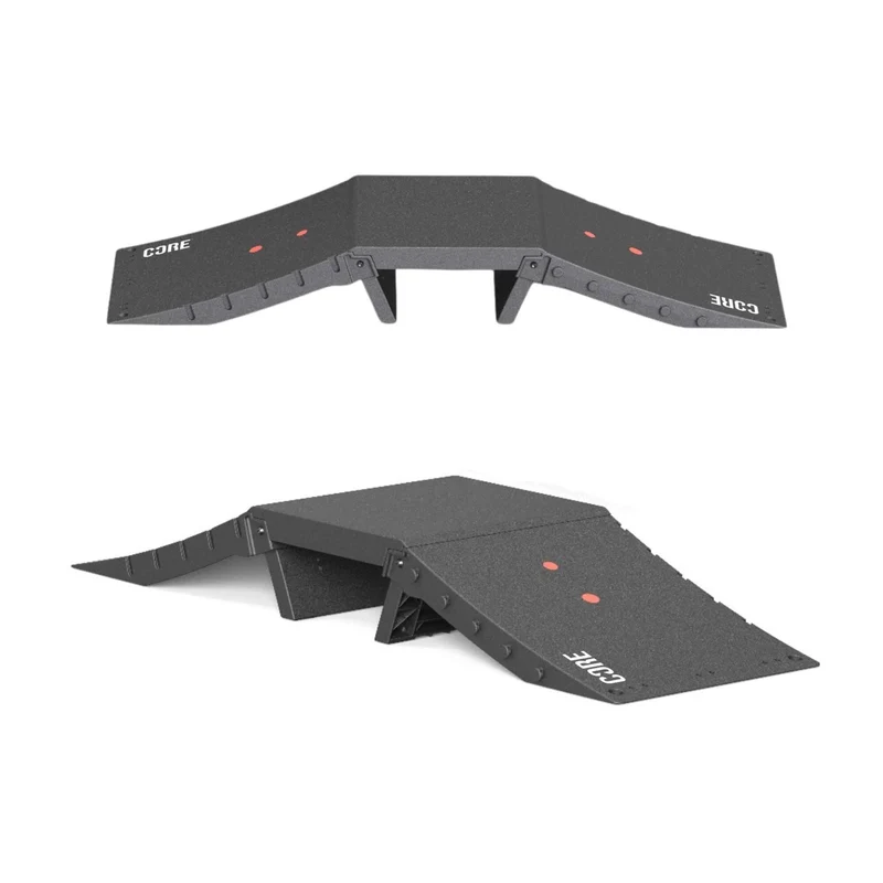 CORE Skate Ramp - Mini Funbox Set (2 Kickers & Flat Deck)
