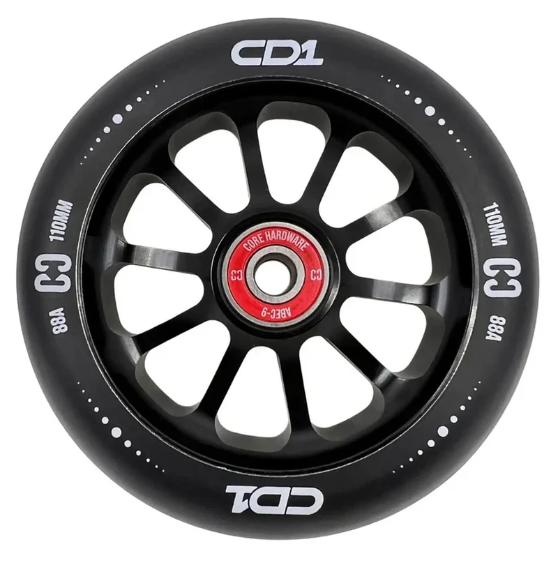 CORE CD1 Sparkcykel Hjul (Svart)
