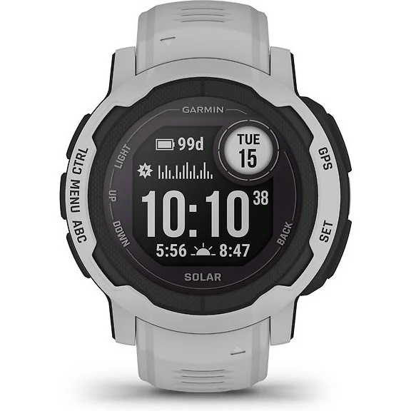 Garmin Instinct 2 Solar GPS Smartwatch, Mist Gray
