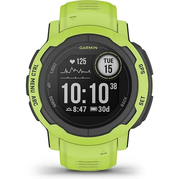Garmin Instinct 2 GPS Smartwatch, Electric Lime