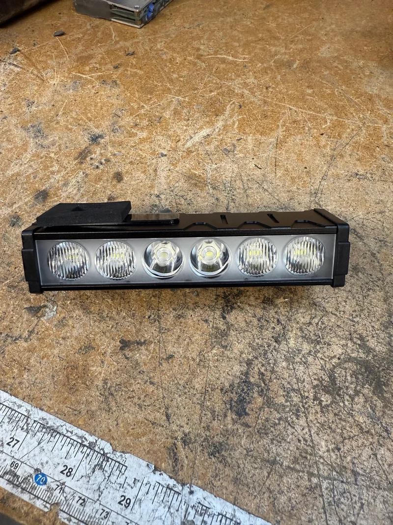 6 LED wide beam headlight