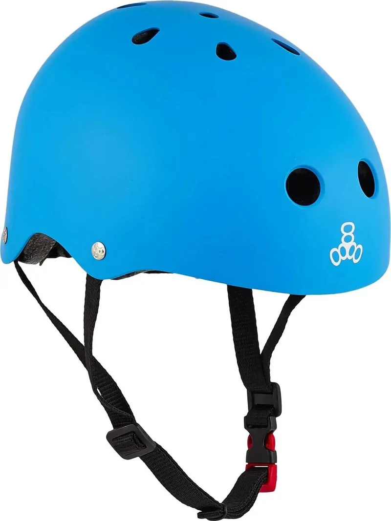 Triple Eight Lil 8 Staab Skatehjälm Barn (Neon Blue)
