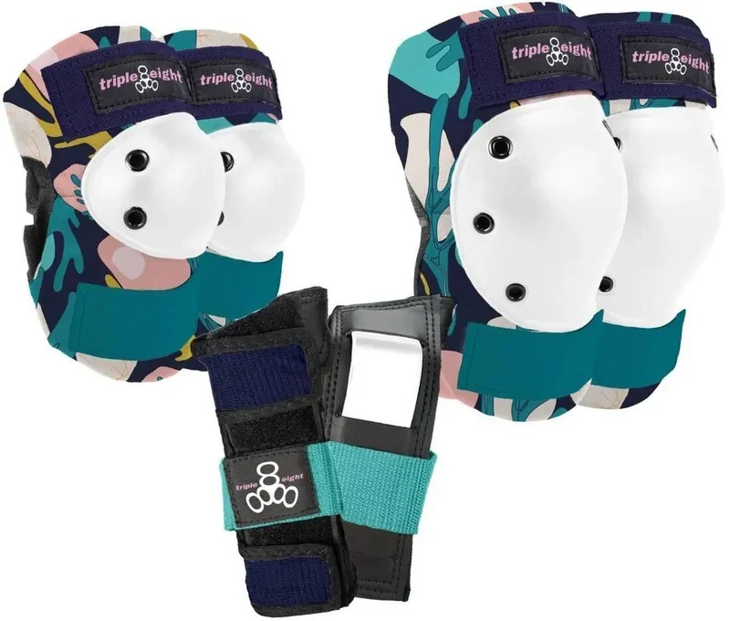Triple Eight Skyddsset 3-Pack (Floral)