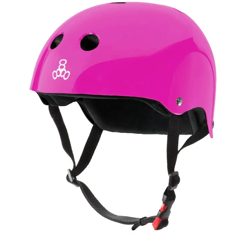 Triple Eight Certified Sweatsaver Hjälm (Pink Glossy)
