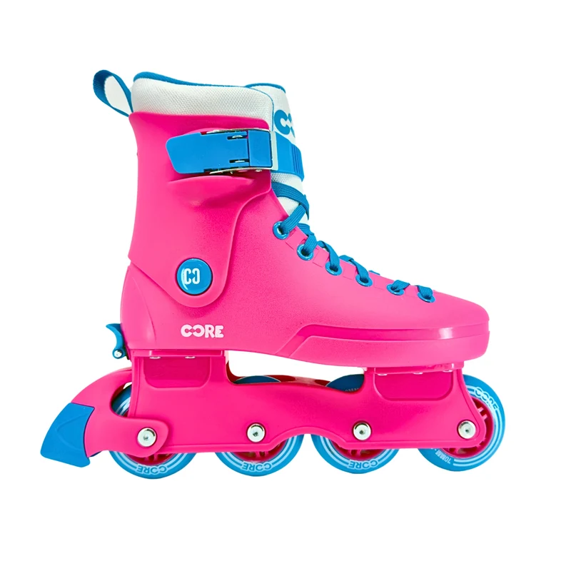 CORE Retro Inline Adjustable Skate - Pink/Blue
