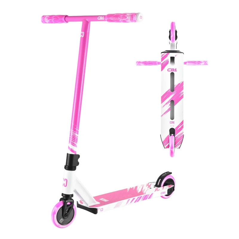 CORE CB1 Beginner Scooter - White/Pink