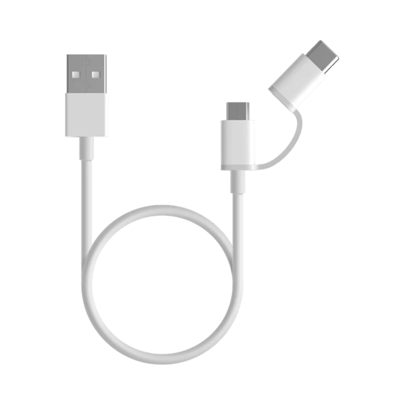 Mi 2-in-1 USB Cable (Micro USB to Type C)