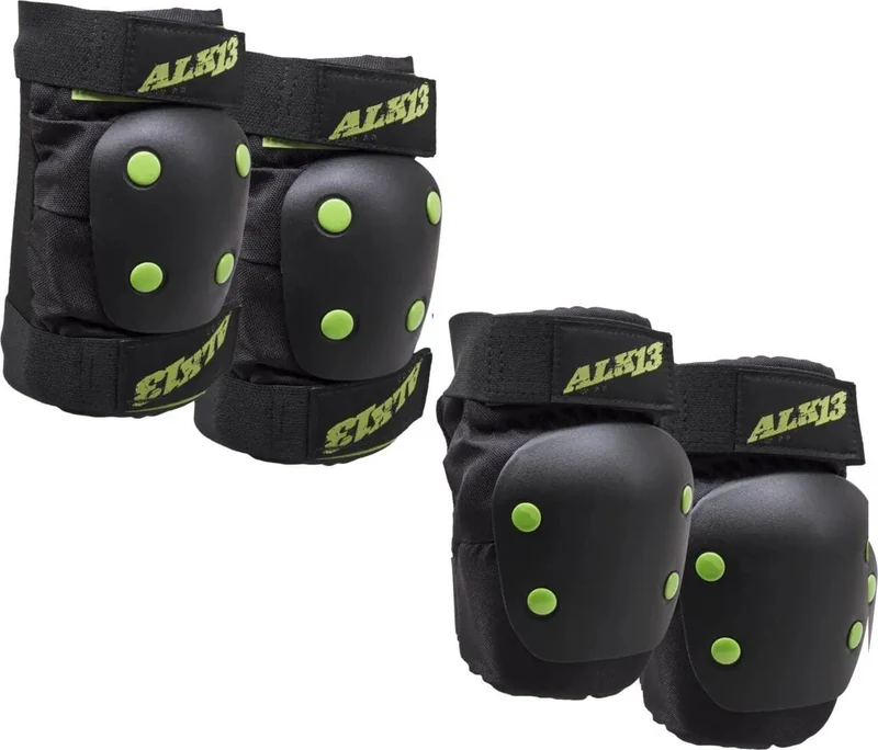 Alk13 Combo Pads (Svart/Grön)
