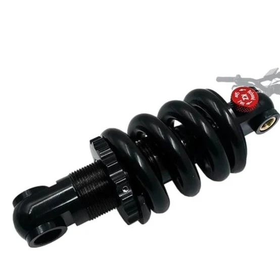 Electric Scooter Rear Shock Absorber for Wolf King GTR, 135mm, Black
