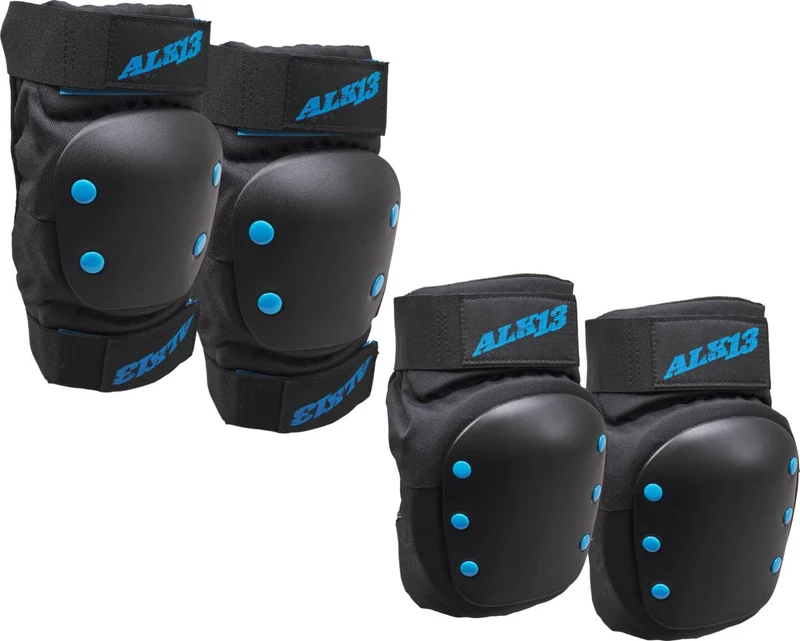 Alk13 Combo Pads (Svart/Blå)