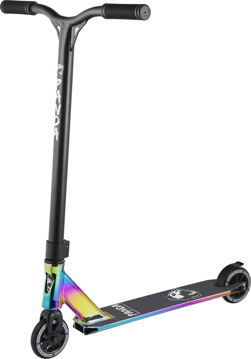 Panda Primus Trick Sparkcykel (Rainbow Deck)