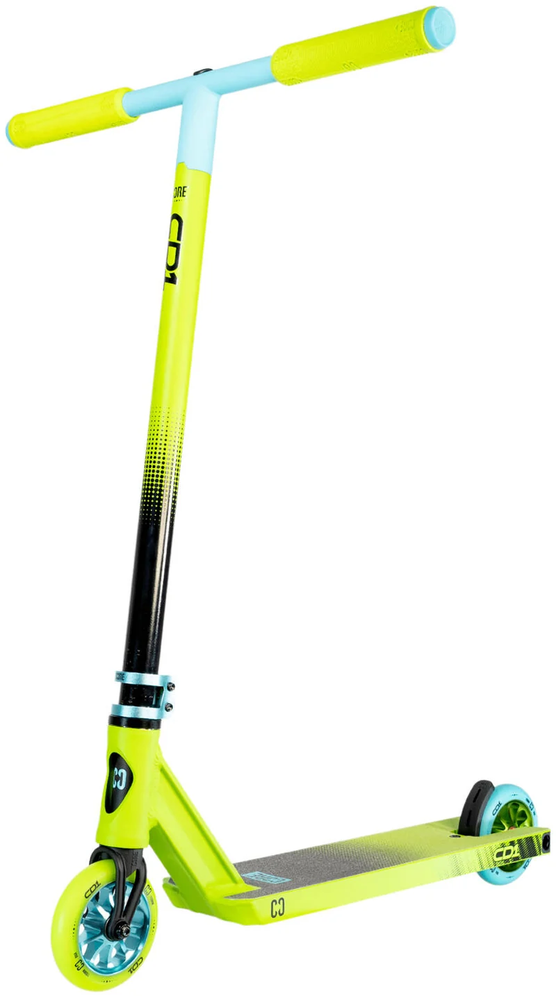 CORE CD1 Trick Sparkcykel (Lime/Blue)