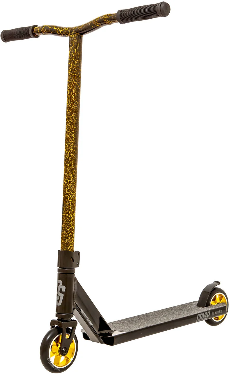 Crisp Blaster Trick Sparkcykel (Black/Gold Cracking)
