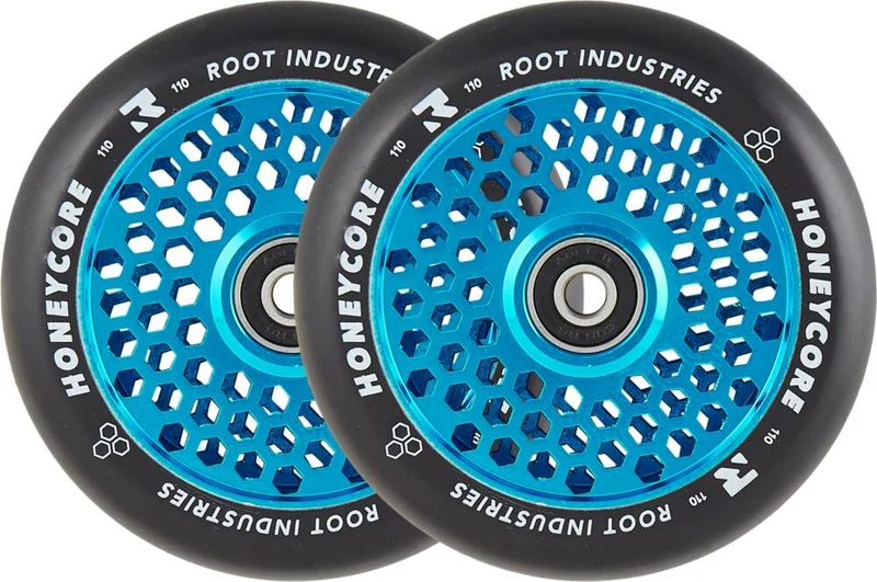 Root Honeycore Svart Komplett 110mm Hjul 2-pack (Blå)