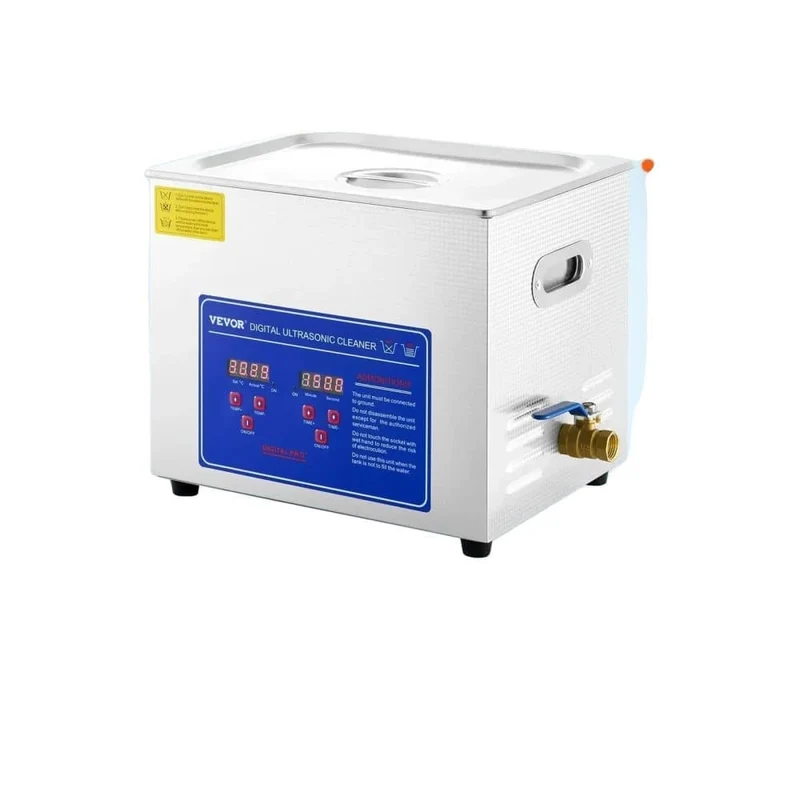 Ultrasonic Cleaner 10 L, 40 kHz Digital Ultrasonic Cleaning Machine, 10 L JPS-40A