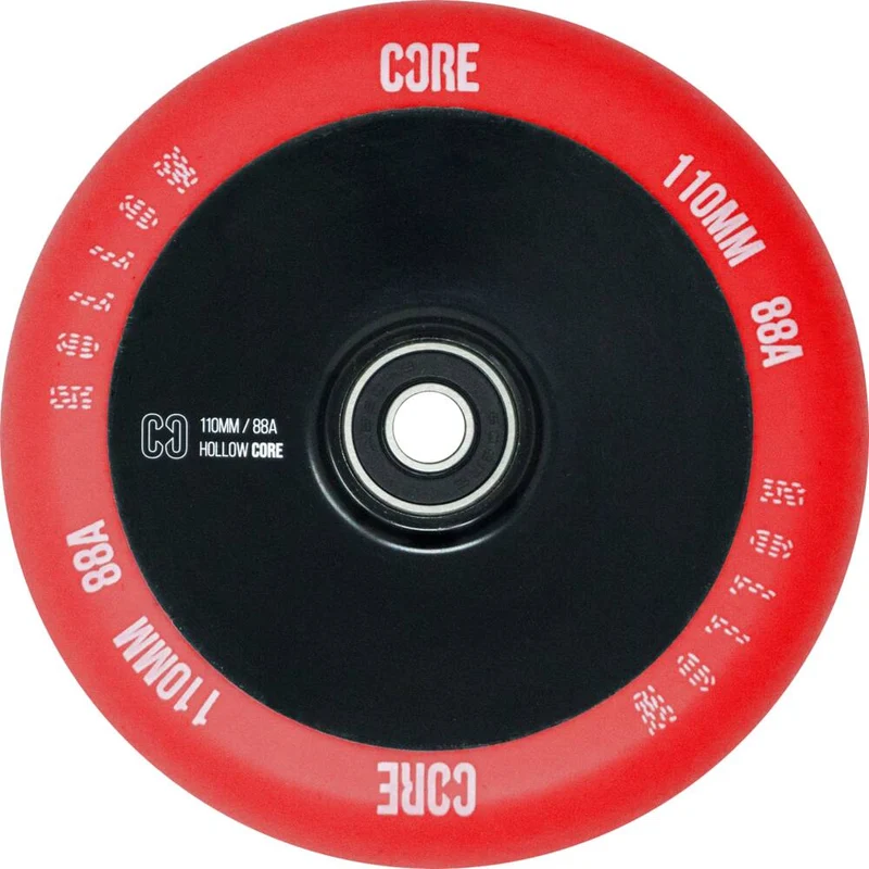CORE Hollowcore V2 Sparkcykel Hjul (Röd/Svart)