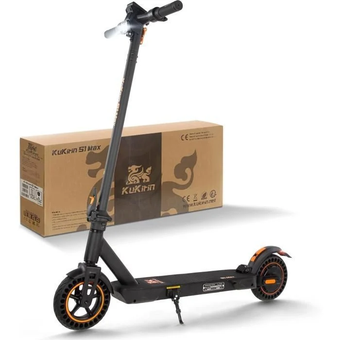 KuKirin S1 Max Foldable Electric Scooter, 350W Motor, Max 30km/h