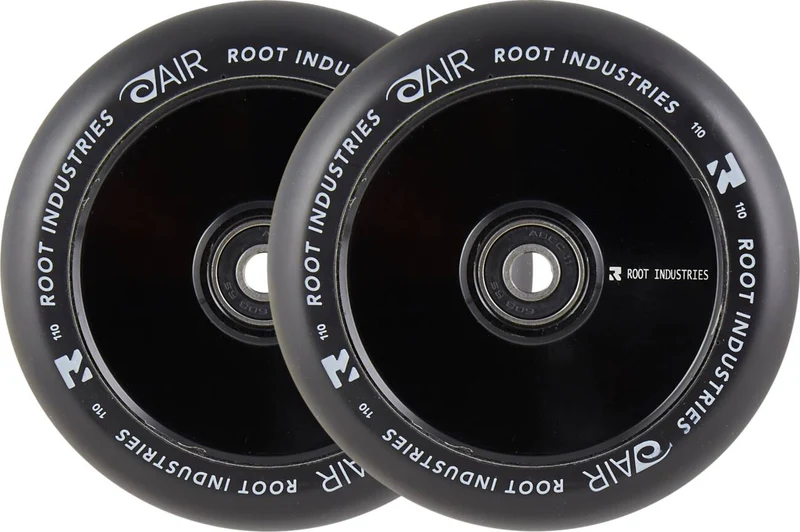 Root Air Svart Sparkcykel hjul 2-pack (Svart)