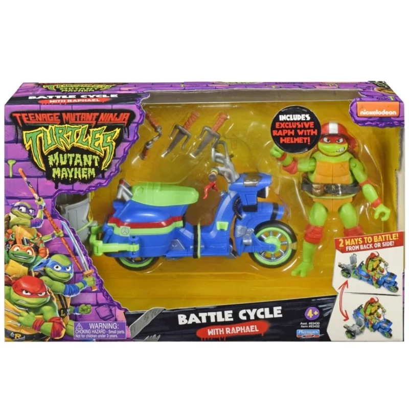 Teenage Mutant Ninja Turtles Raphael Figure & Vehicle