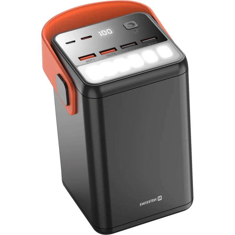 Swissten Powerline Power Bank 60000 mAh (65 W)