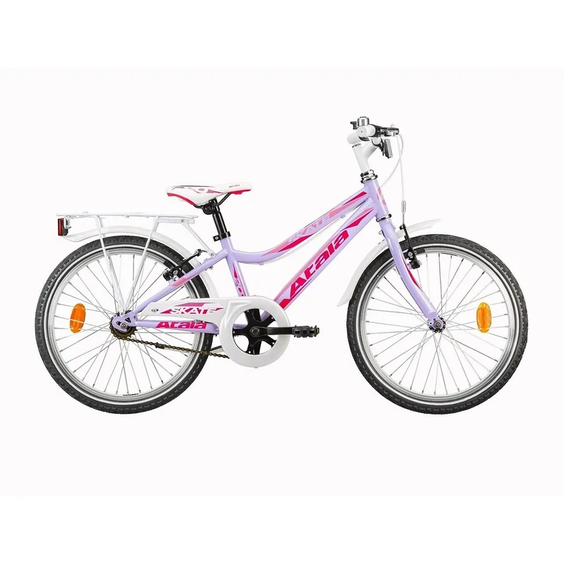 Atala Skate 20 Girls kids bicycle white/purple