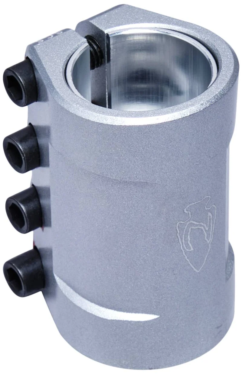 North Hammer V2 SCS Kickbike Clamp (Matte Silver)