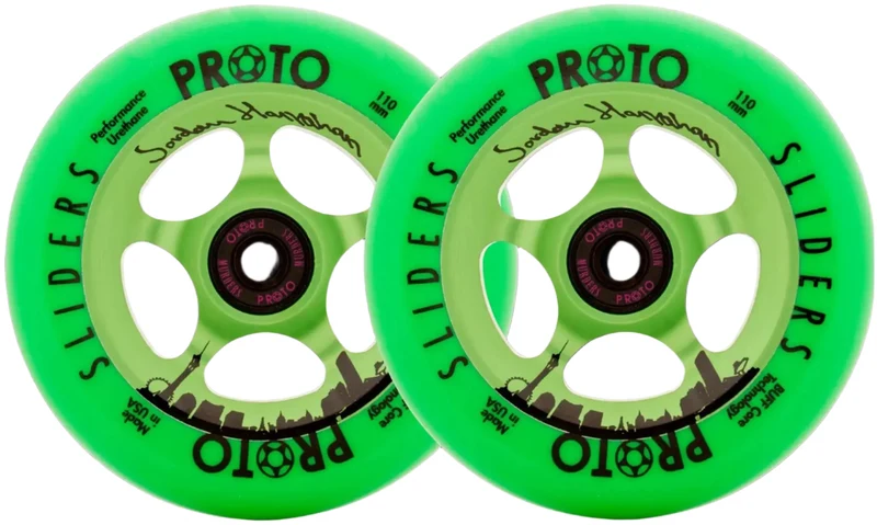 Proto Jordan Hanrahan Sparkcykel Hjul 2-Pack (Sin City)