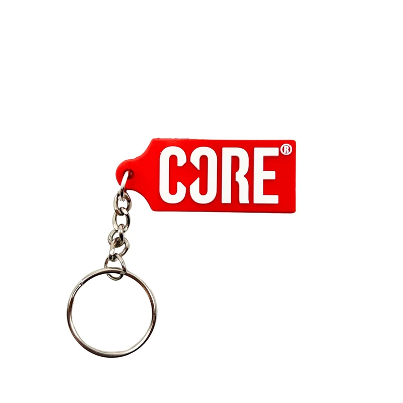CORE Stamp Keychain - Red/White