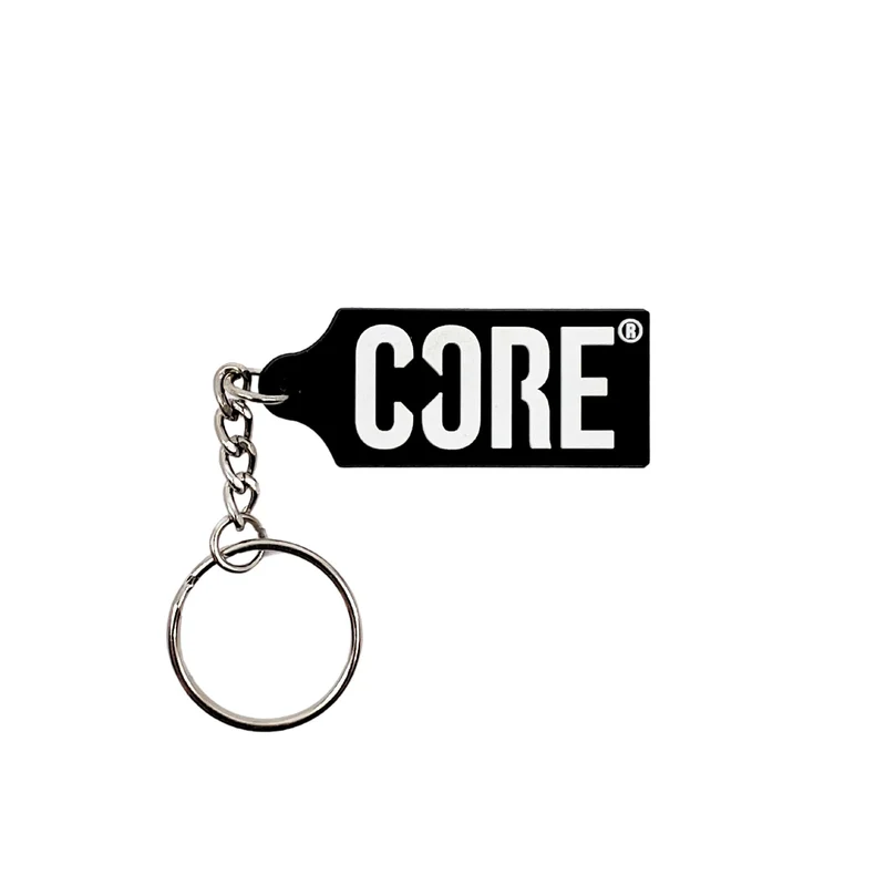 CORE Stamp Keychain - Black/White