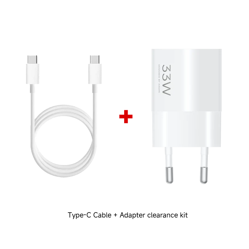 Xiaomi 33W Nano Power Adapter+USB-C Cable Bundle