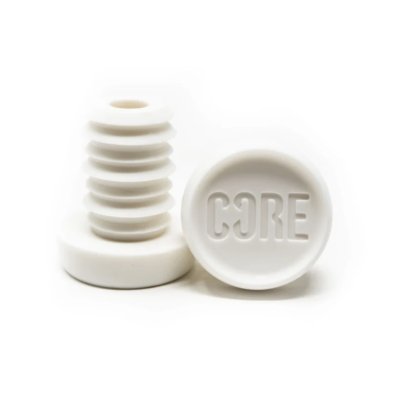 CORE Scooter Bar Ends for Aluminium Bars - White