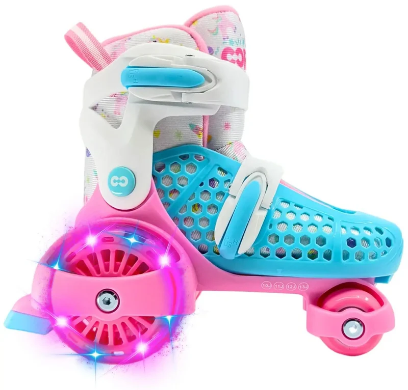 Core Newbie Justerbar Rullskridskor Barn (Rosa)