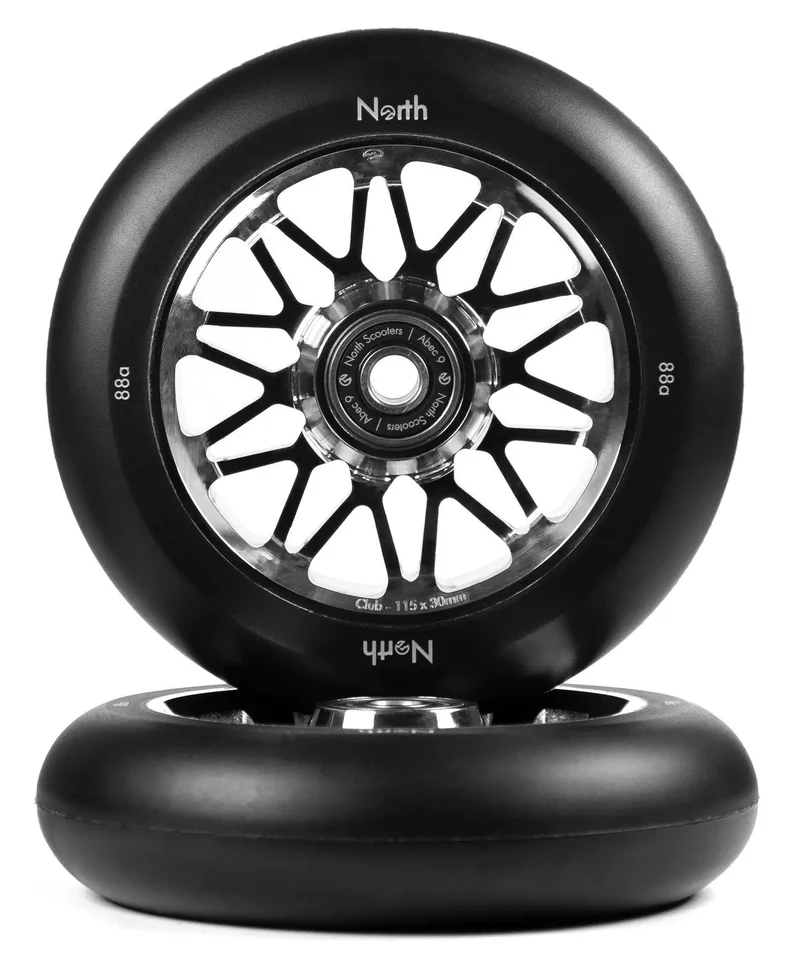 North Club G4 Trick Sparkcykel Hjul 2-Pack (Silver)