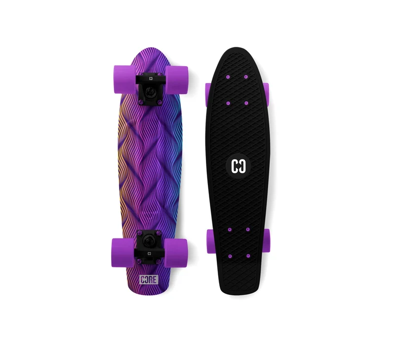 CORE Plastic Cruiser Board P1 22" - Purple Wave