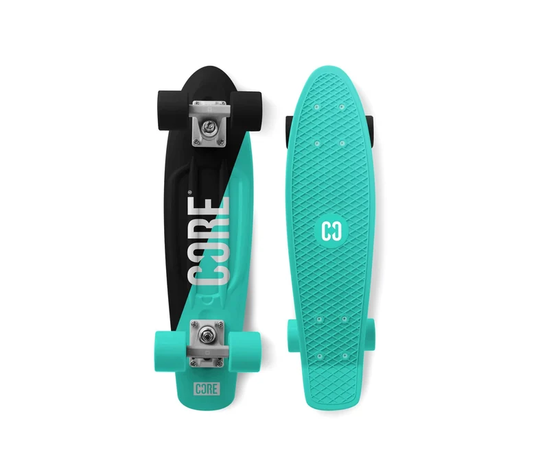 CORE Plastic Cruiser Board P1 22" - Split Teal/Black
