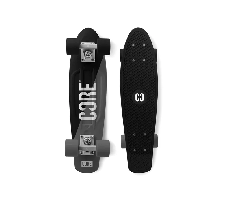 CORE Plastic Cruiser Board P1 22" - Split Black/Grey