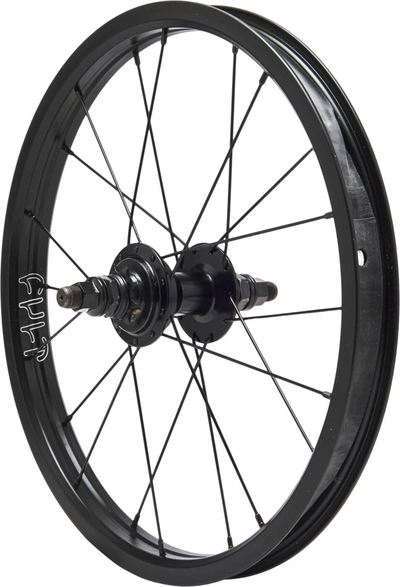 Cult Crew Juvi 18″ Casette BMX Bakhjul (Svart)