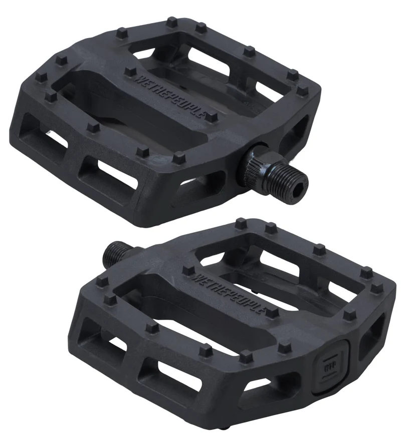 Wethepeople Logic 9/16″ Nylon/Fibreglas BMX Pedaler (Svart)