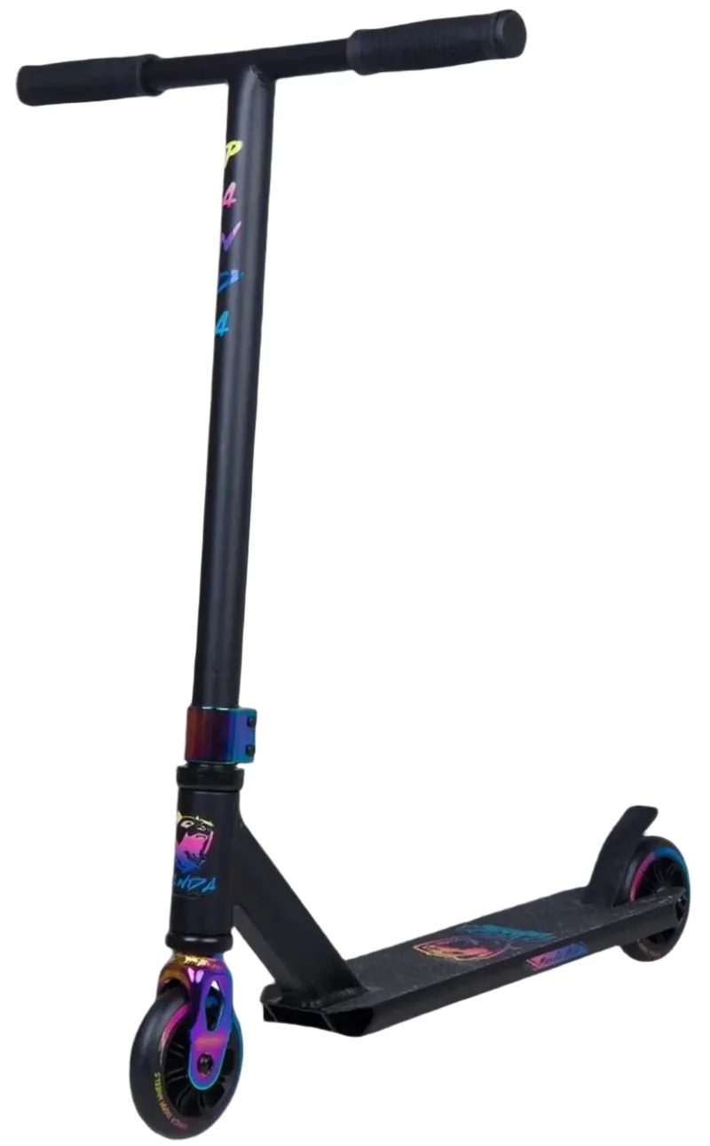 Panda Cub Trick Sparkcykel (Black/Rainbow)